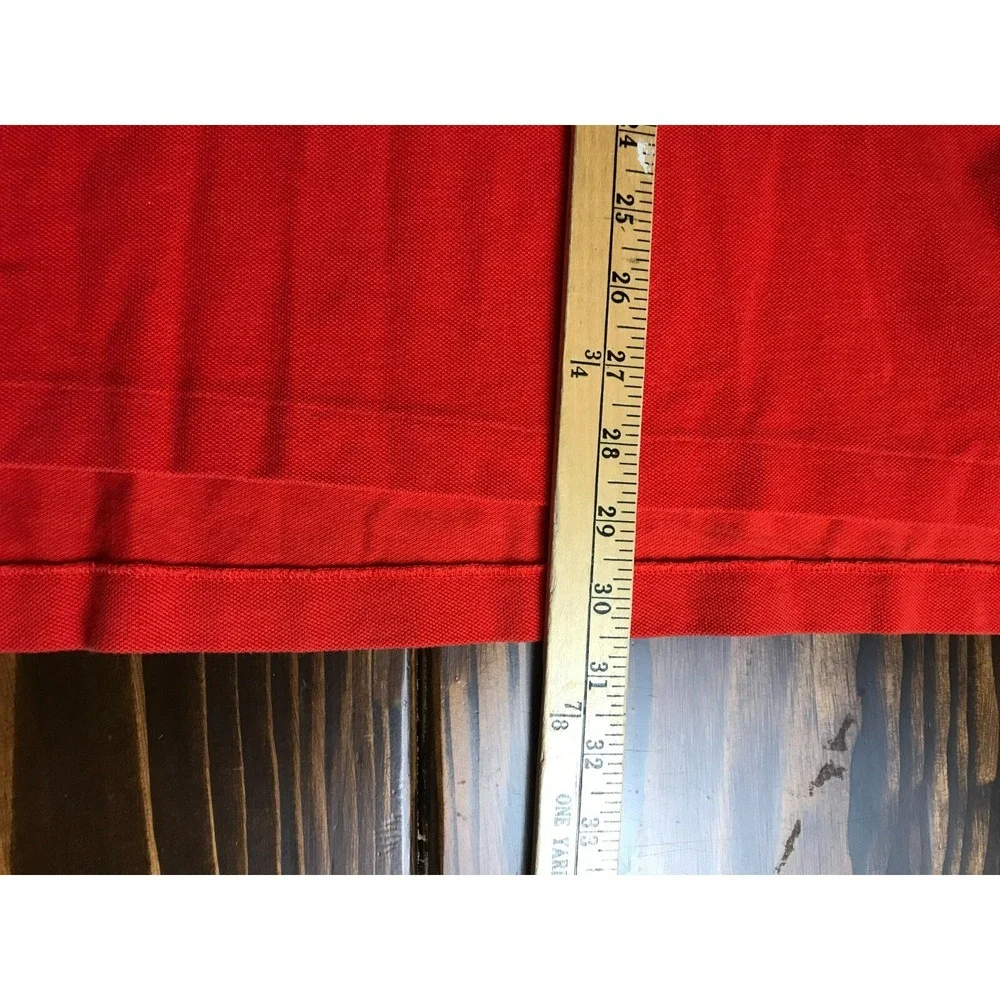 Polo Ralph Lauren Shirt, Men's Size Large, Redish Orange, Polo, Short Sleeve